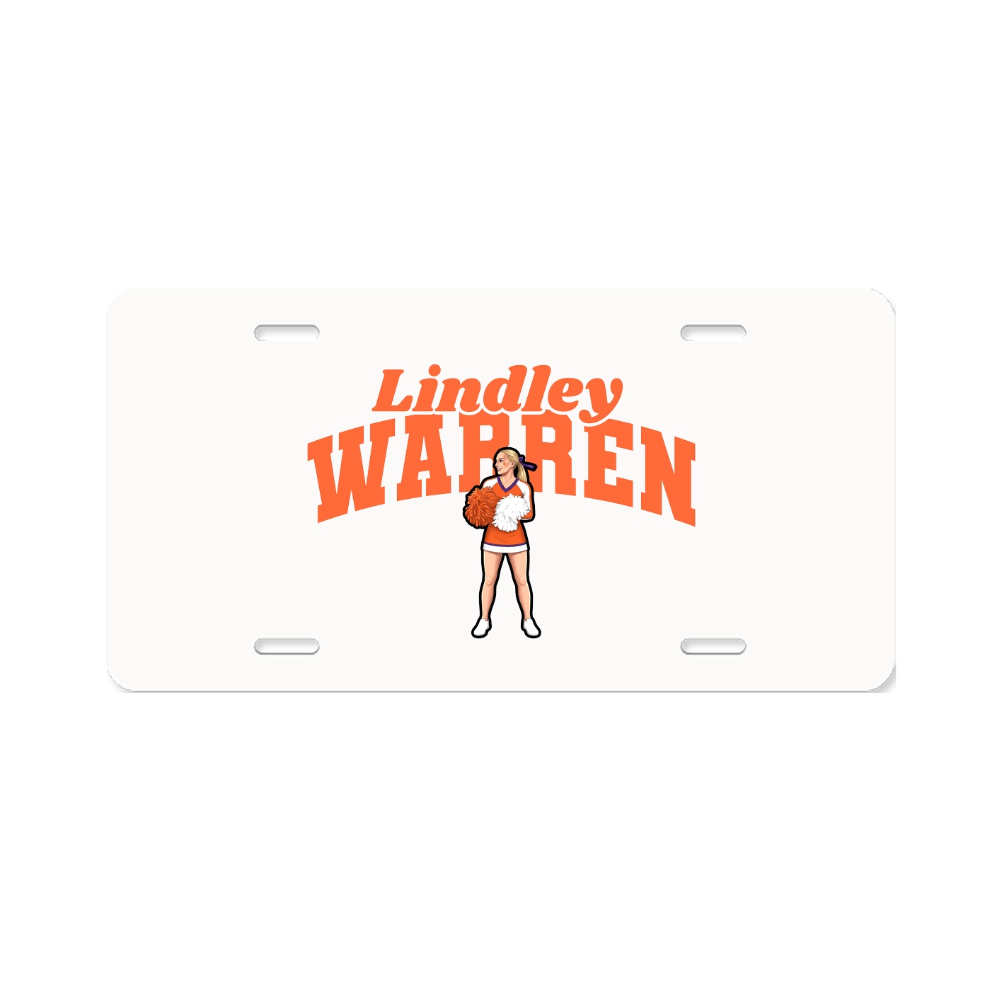 License Plate — Signature Arch in Classic