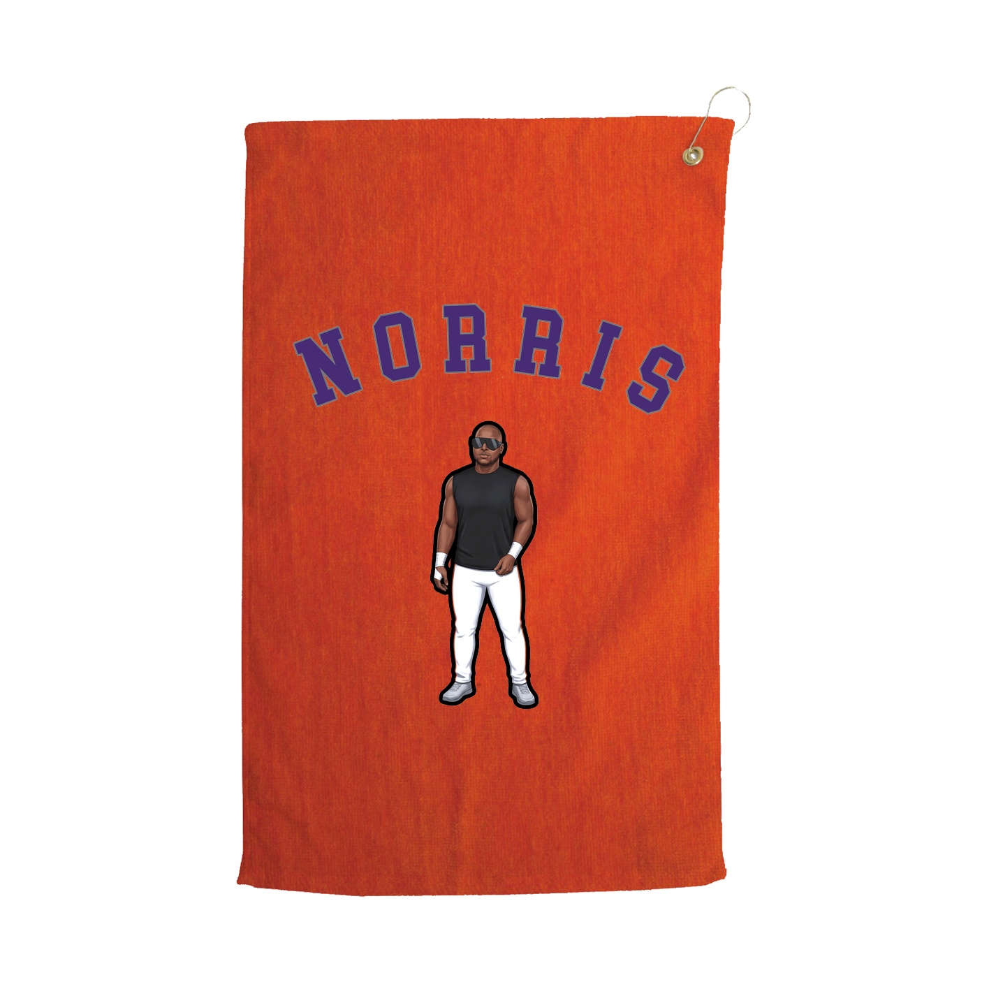 Golf Towel — Shirsey Arch in Orange