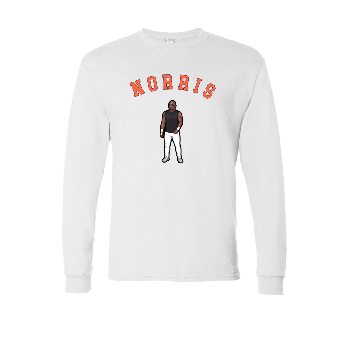 Long Sleeve Tee — Shirsey Arch in White
