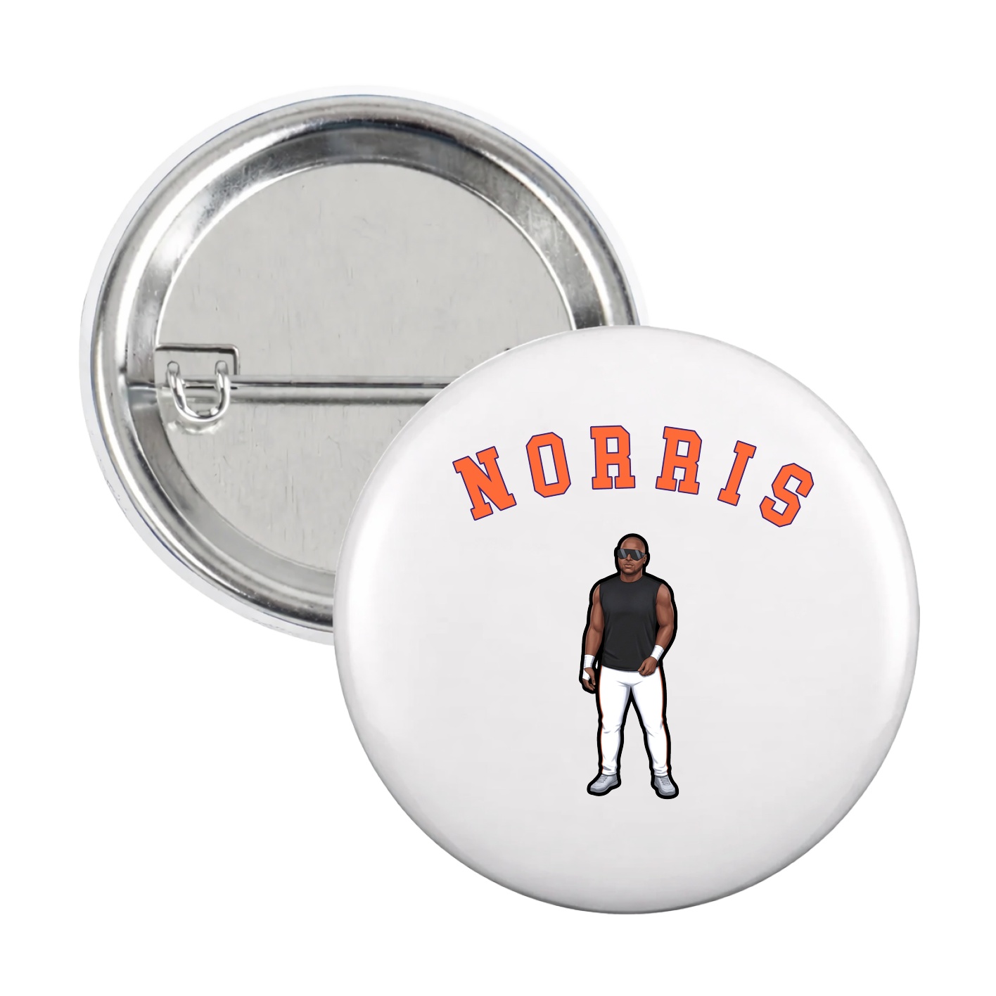 Game Day Button — Shirsey Arch in White