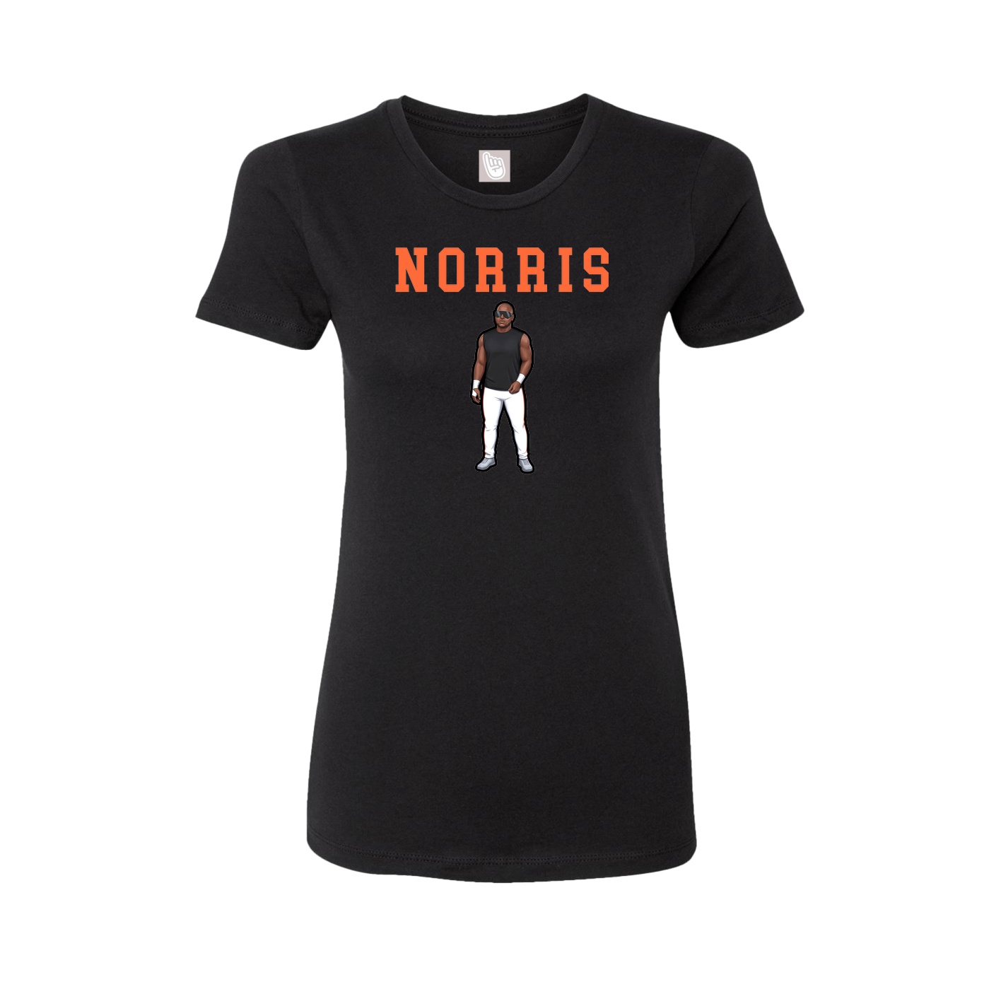 Fitted Women's Tee — Shirsey in Black
