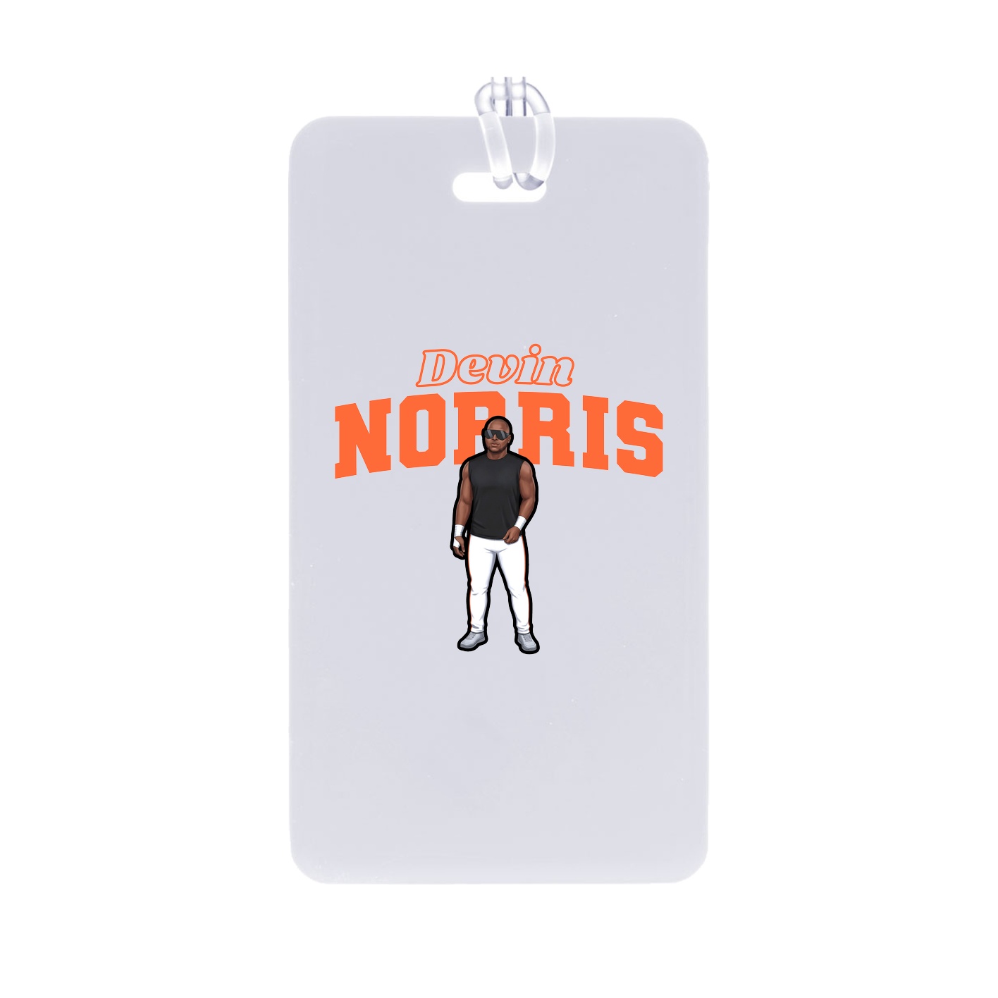 Bag Tag — Name Arch in Classic