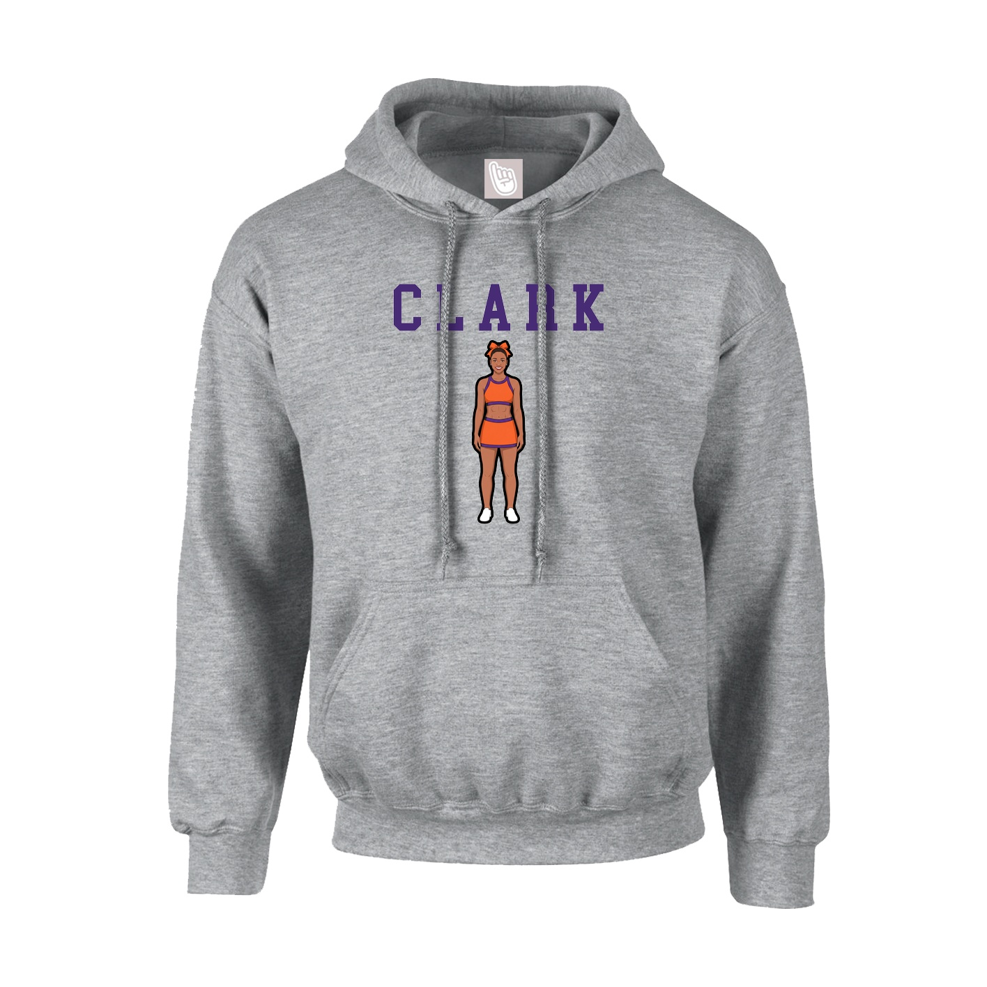 Hoodie — Shirsey in Grey