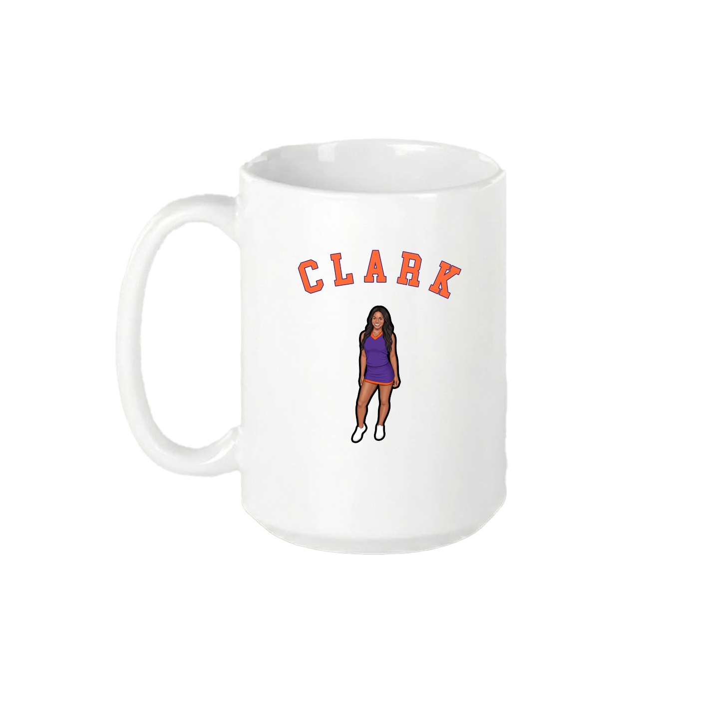 15oz Coffee Mug — Shirsey Arch in White