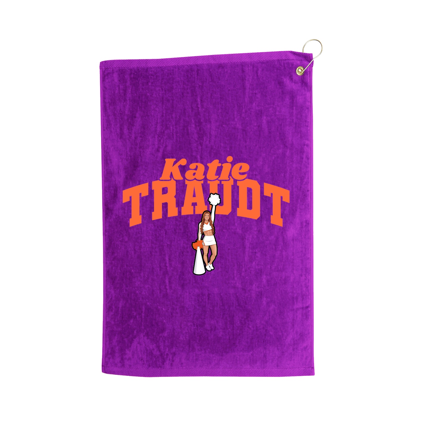 Golf Towel — Signature Arch in Purple