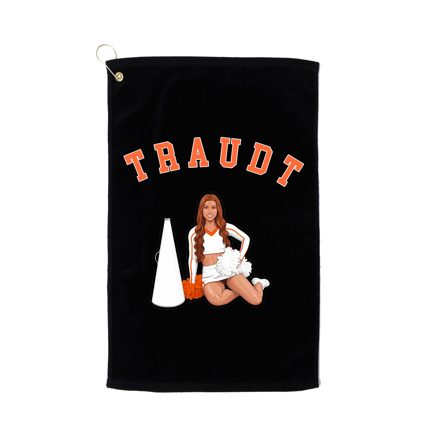 Golf Towel — Shirsey Arch in Black