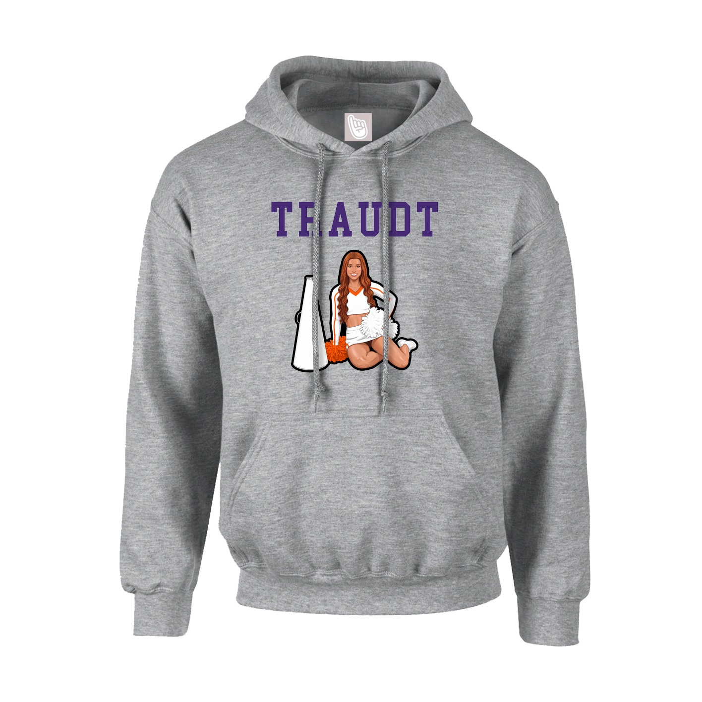Youth Hoodie — Shirsey in Grey