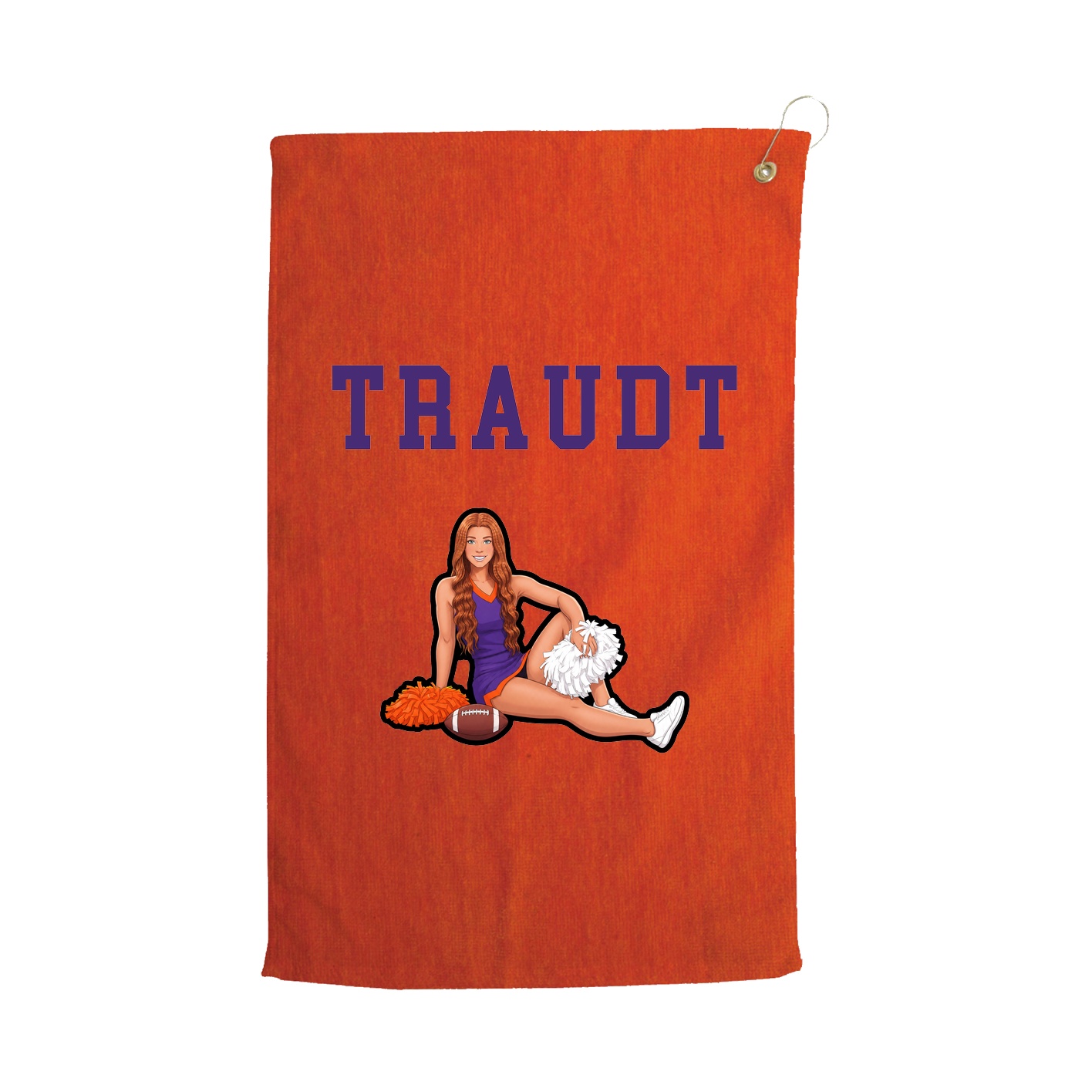 Golf Towel — Shirsey in Orange