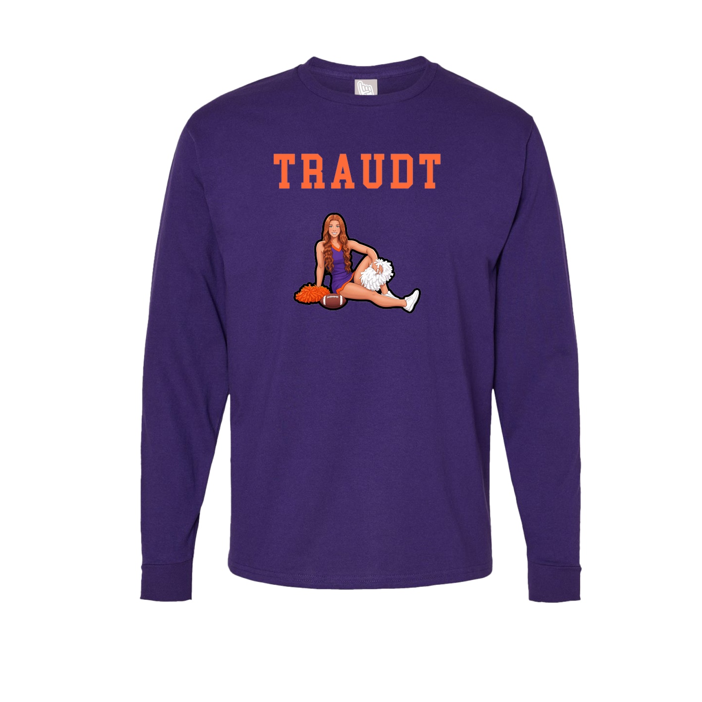 Long Sleeve Tee — Shirsey in Purple