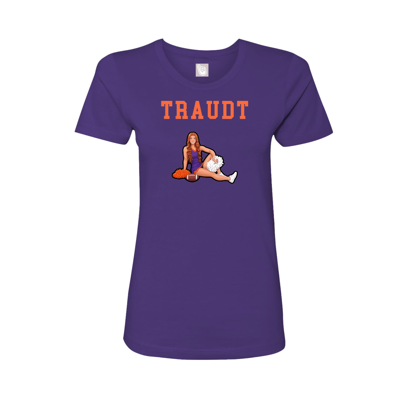 Fitted Women's Tee — Shirsey in Purple