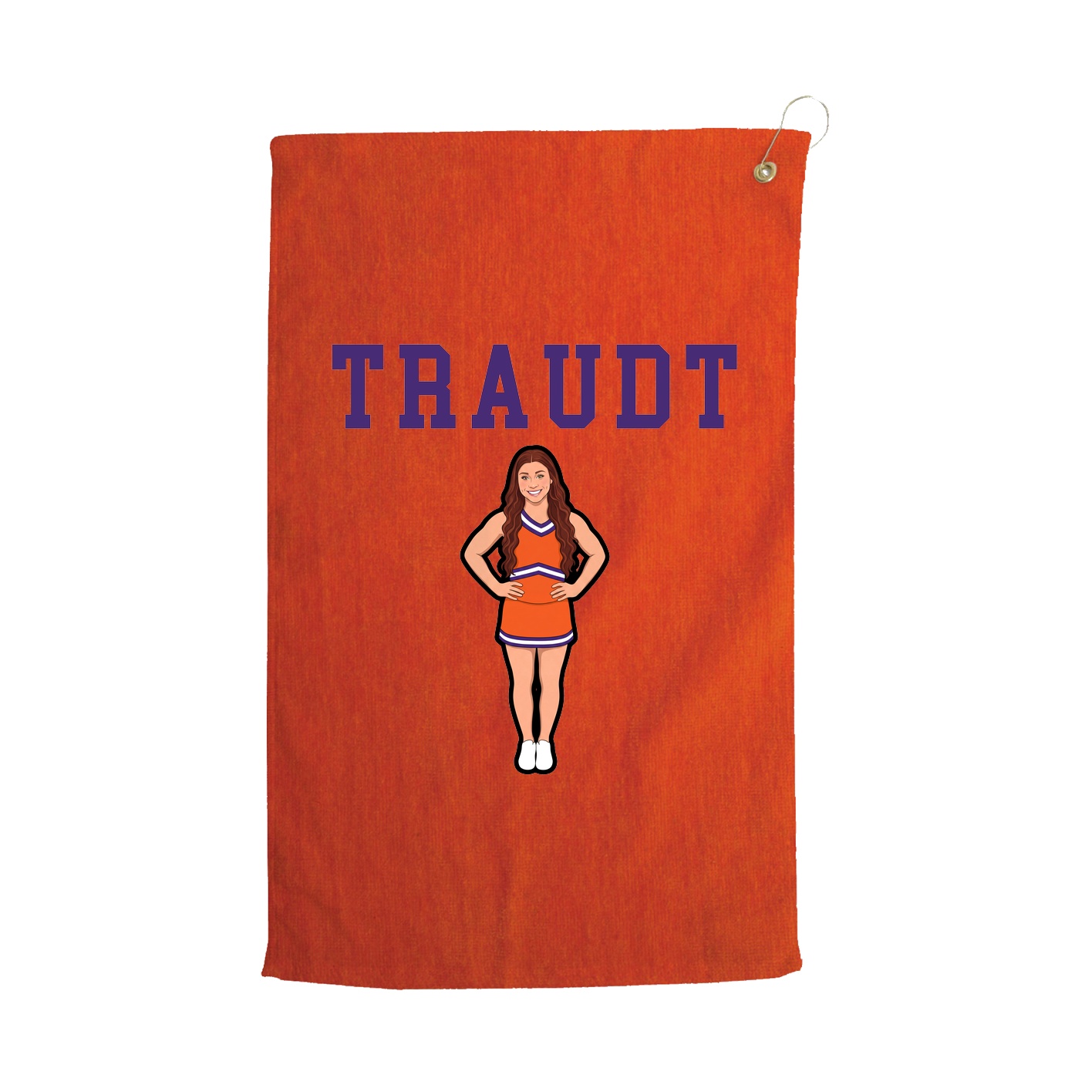 Golf Towel — Shirsey in Orange
