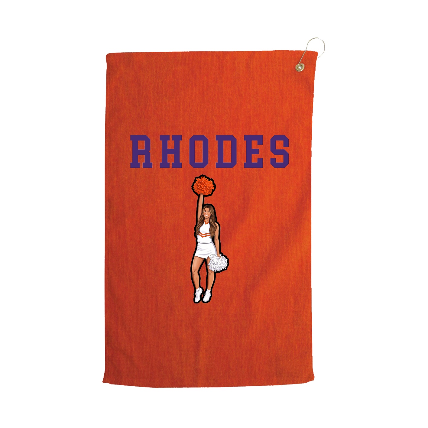 Golf Towel — Shirsey in Orange