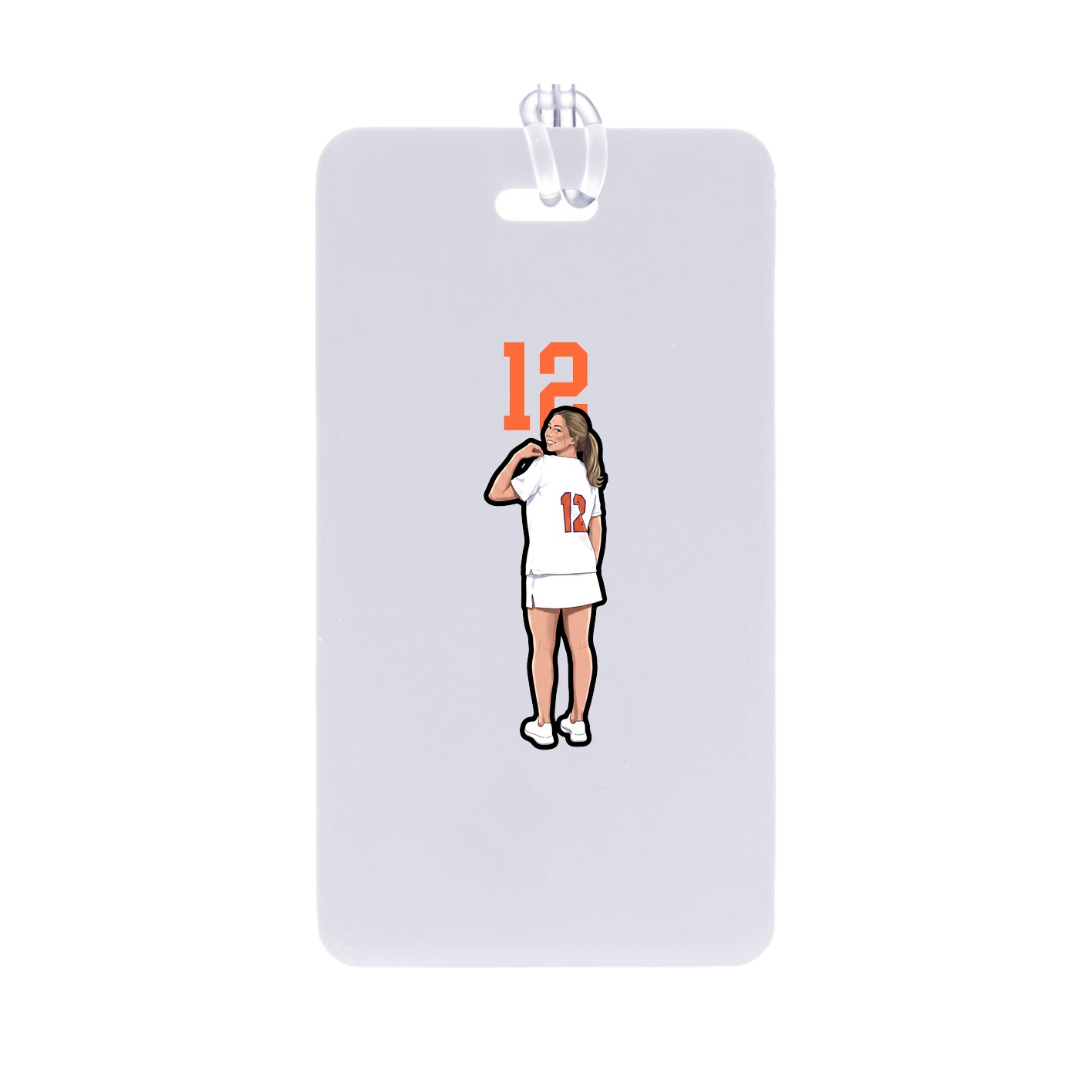 Bag Tag — Number Top in Classic