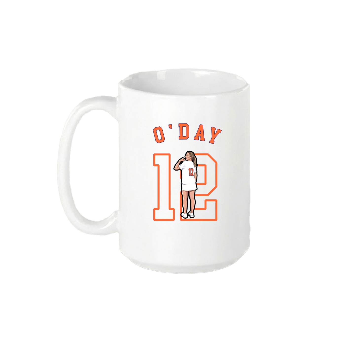 15oz Coffee Mug — Shirsey Arch in White
