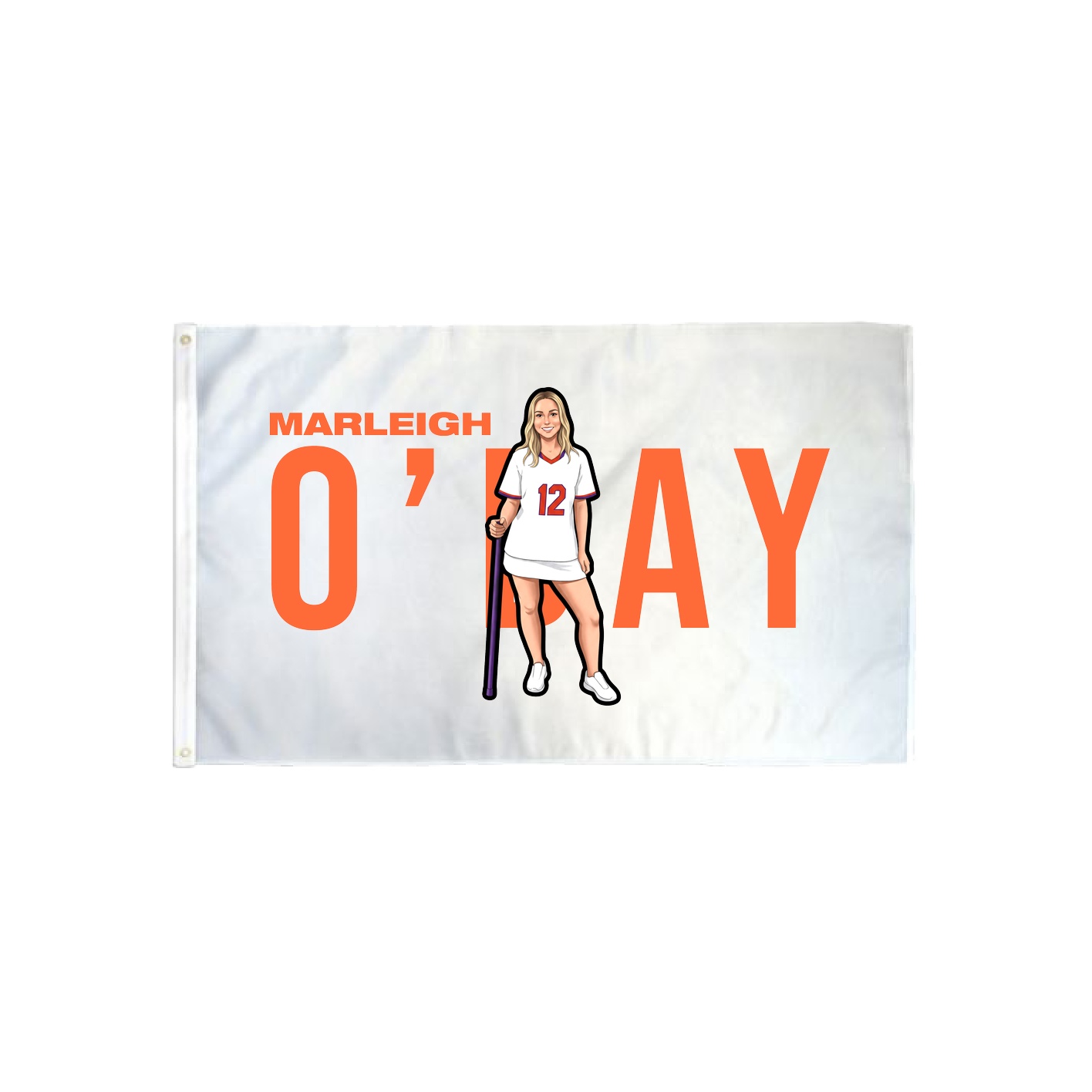 3x5 Flag — Player Name in Classic