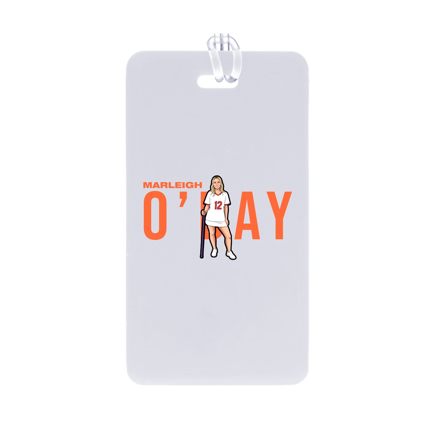 Bag Tag — Player Name in Classic
