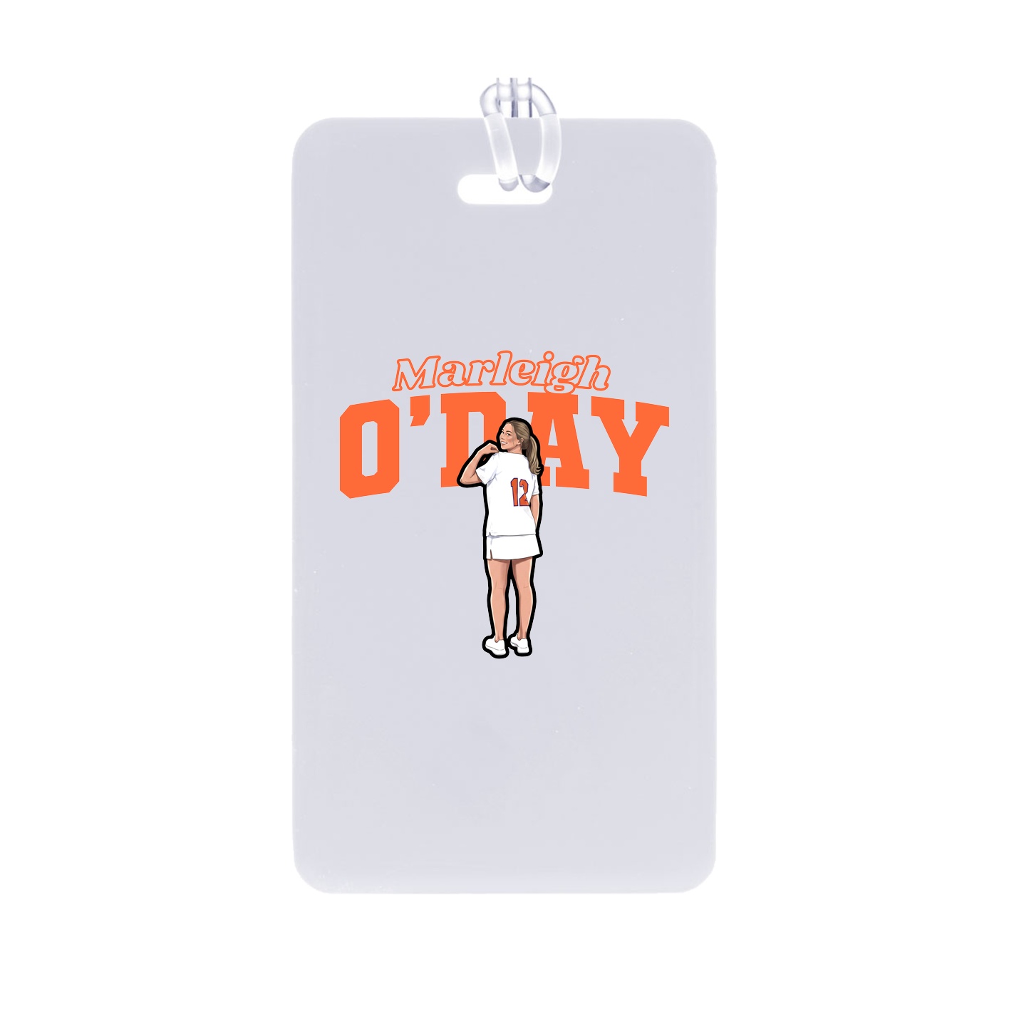 Bag Tag — Name Arch in Classic