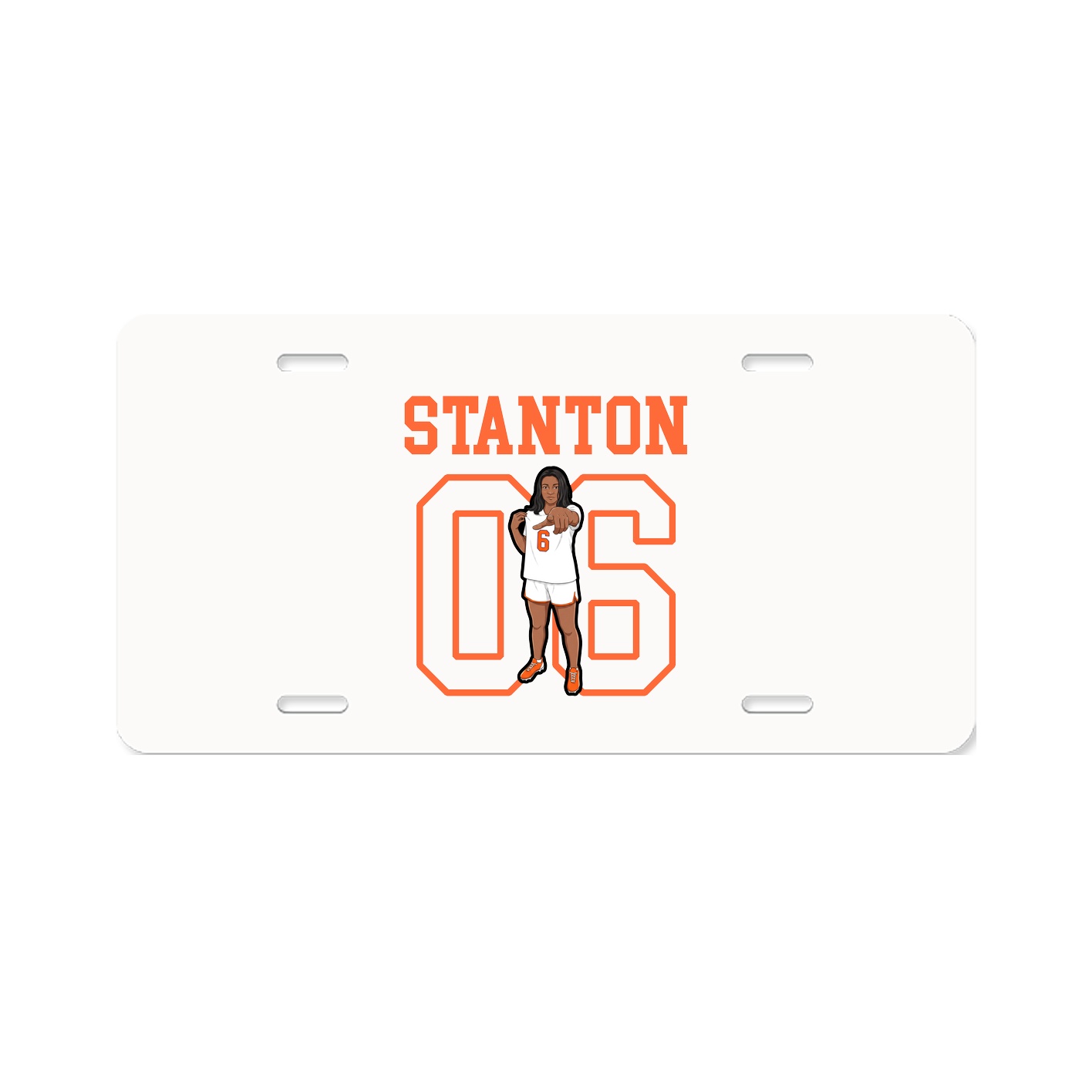 License Plate — Shirsey in Classic