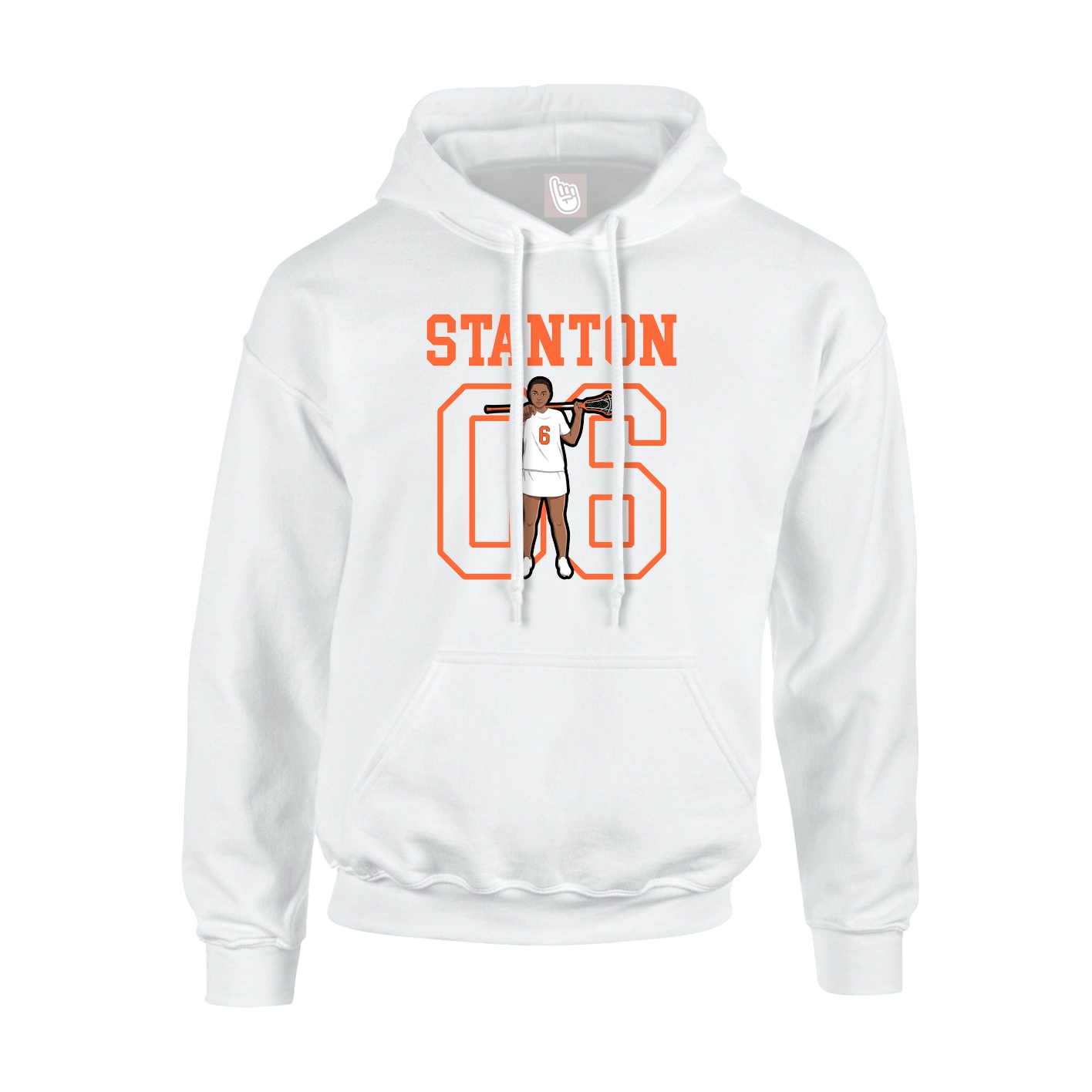 Hoodie — Shirsey in White