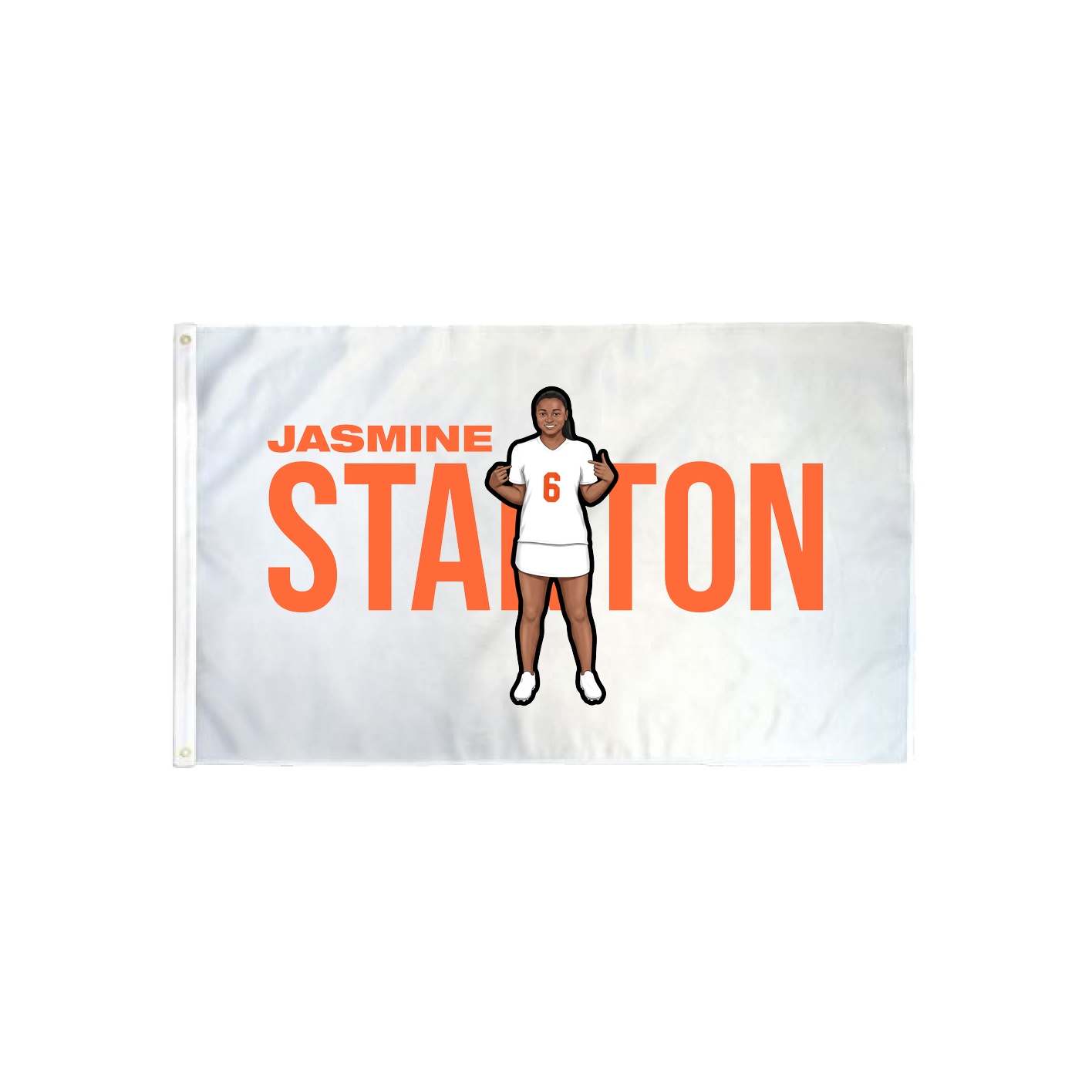 3x5 Flag — Player Name in Classic