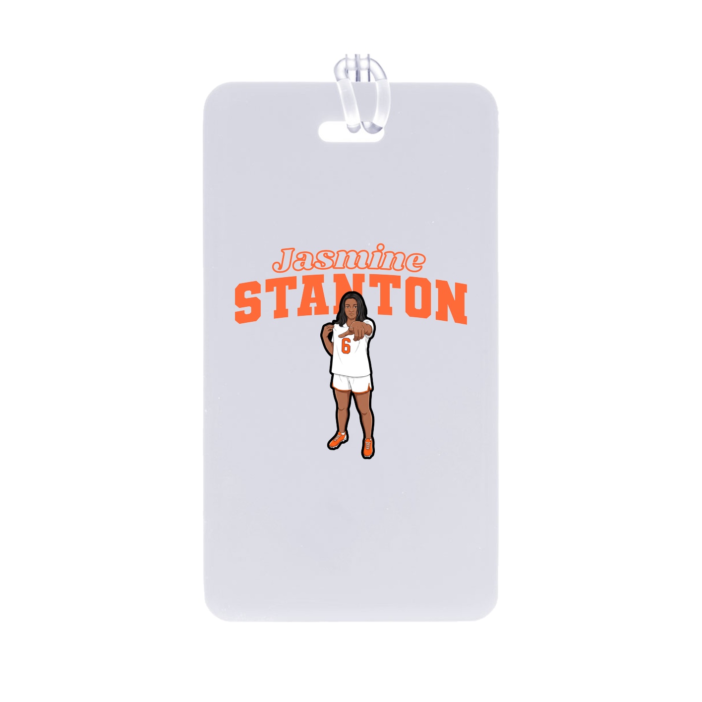 Bag Tag — Name Arch in Classic