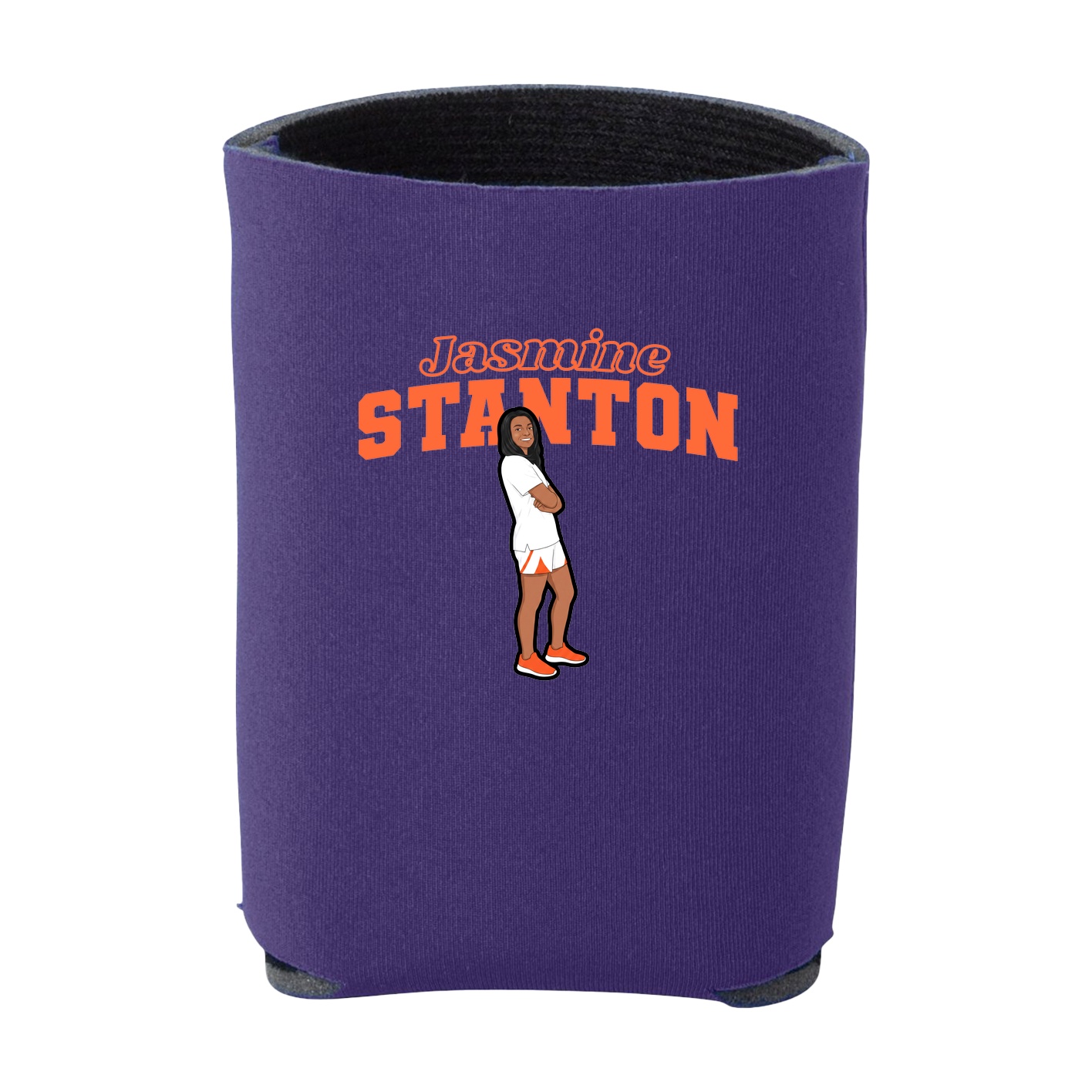 Can Holder — Name Arch in Purple