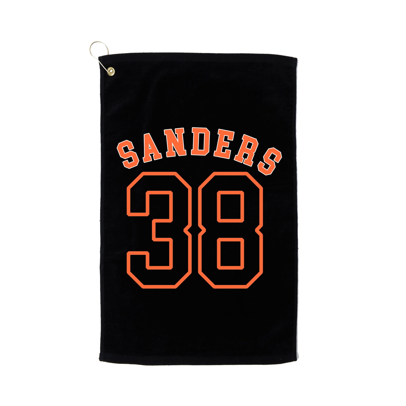 Golf Towel — Shirsey Arch in Black