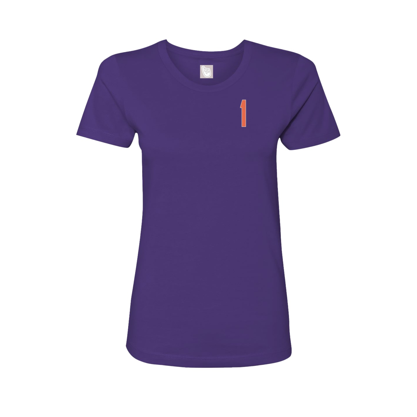 Womens Tee — Front Shirsy in Purple