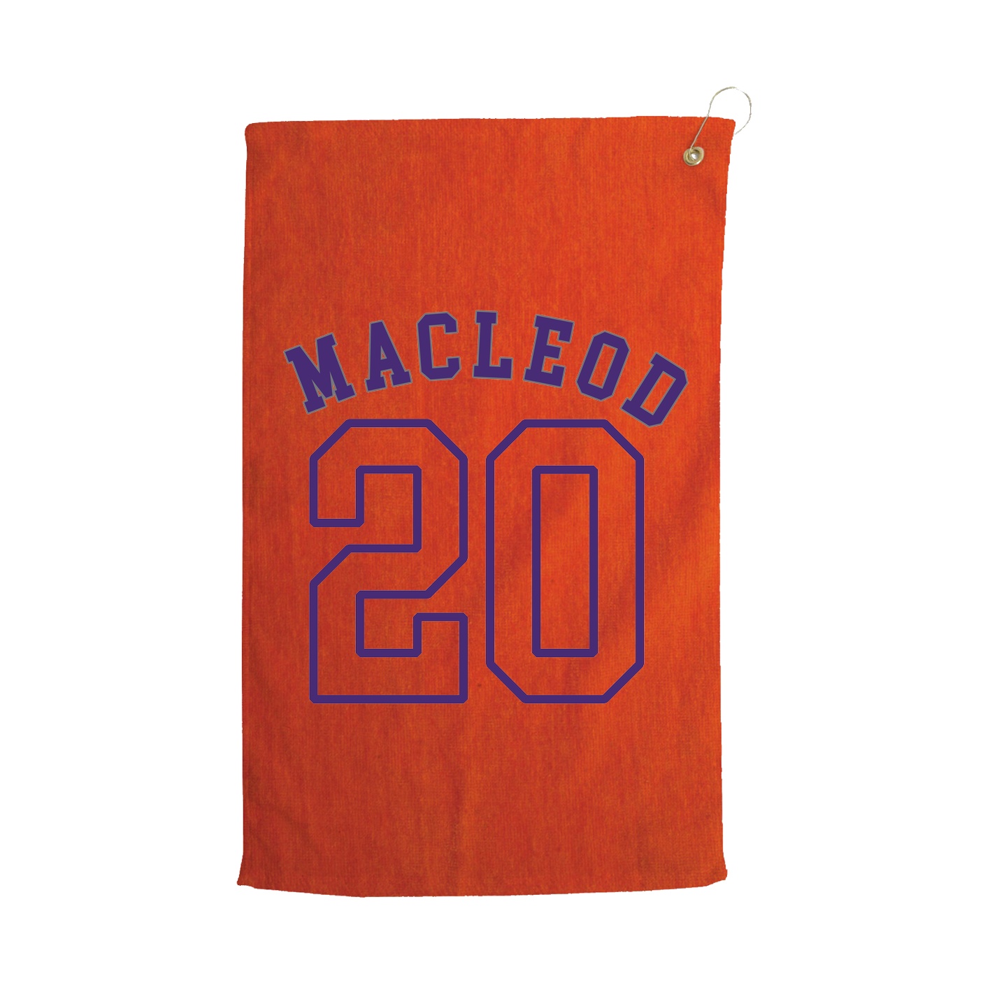 Golf Towel — Shirsey Arch in Orange