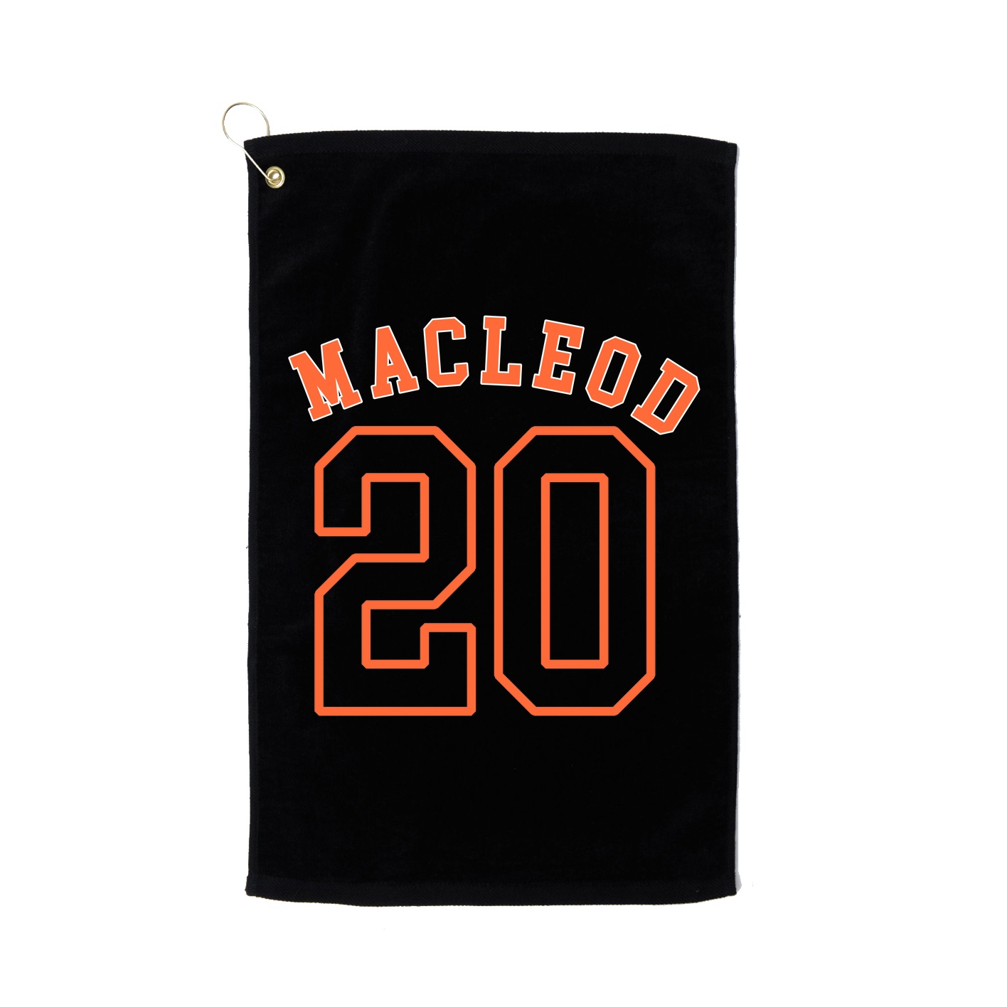 Golf Towel — Shirsey Arch in Black