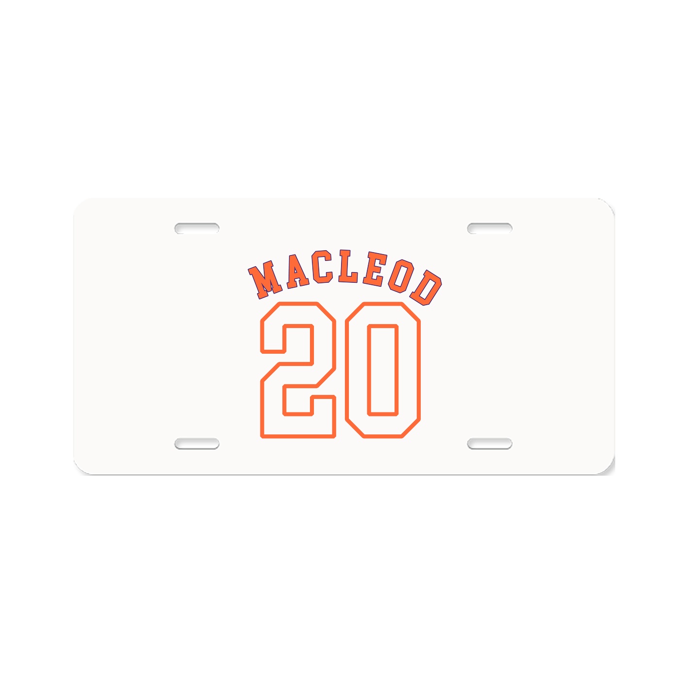 License Plate — Shirsey Arch in Classic
