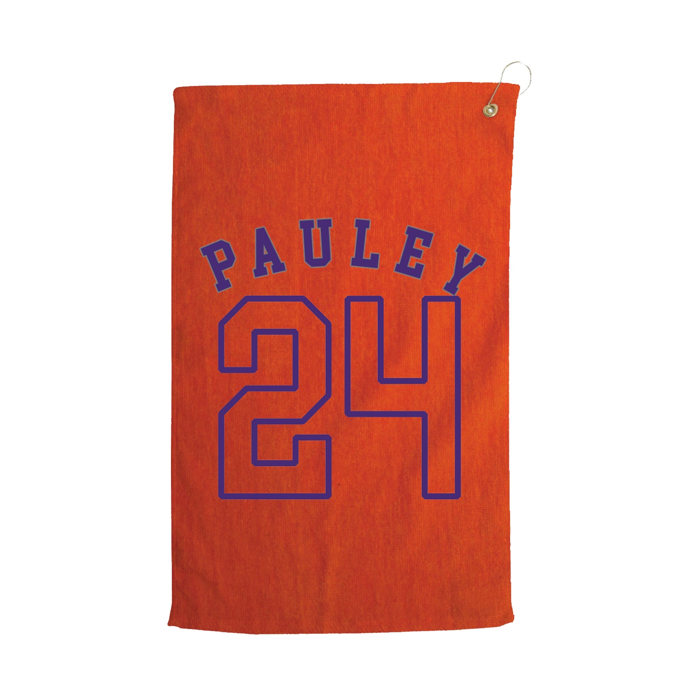 Golf Towel — Shirsey Arch in Orange