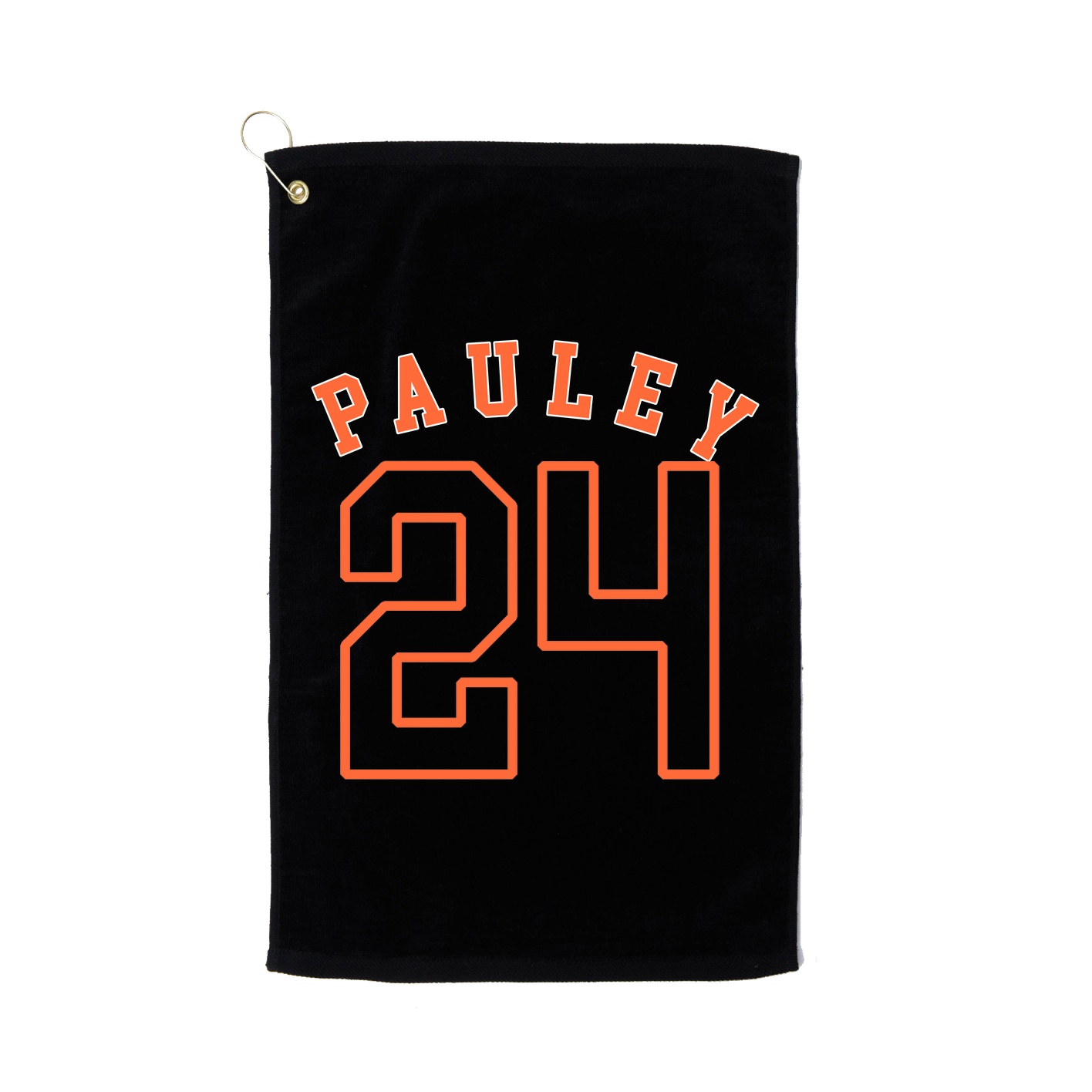 Golf Towel — Shirsey Arch in Black