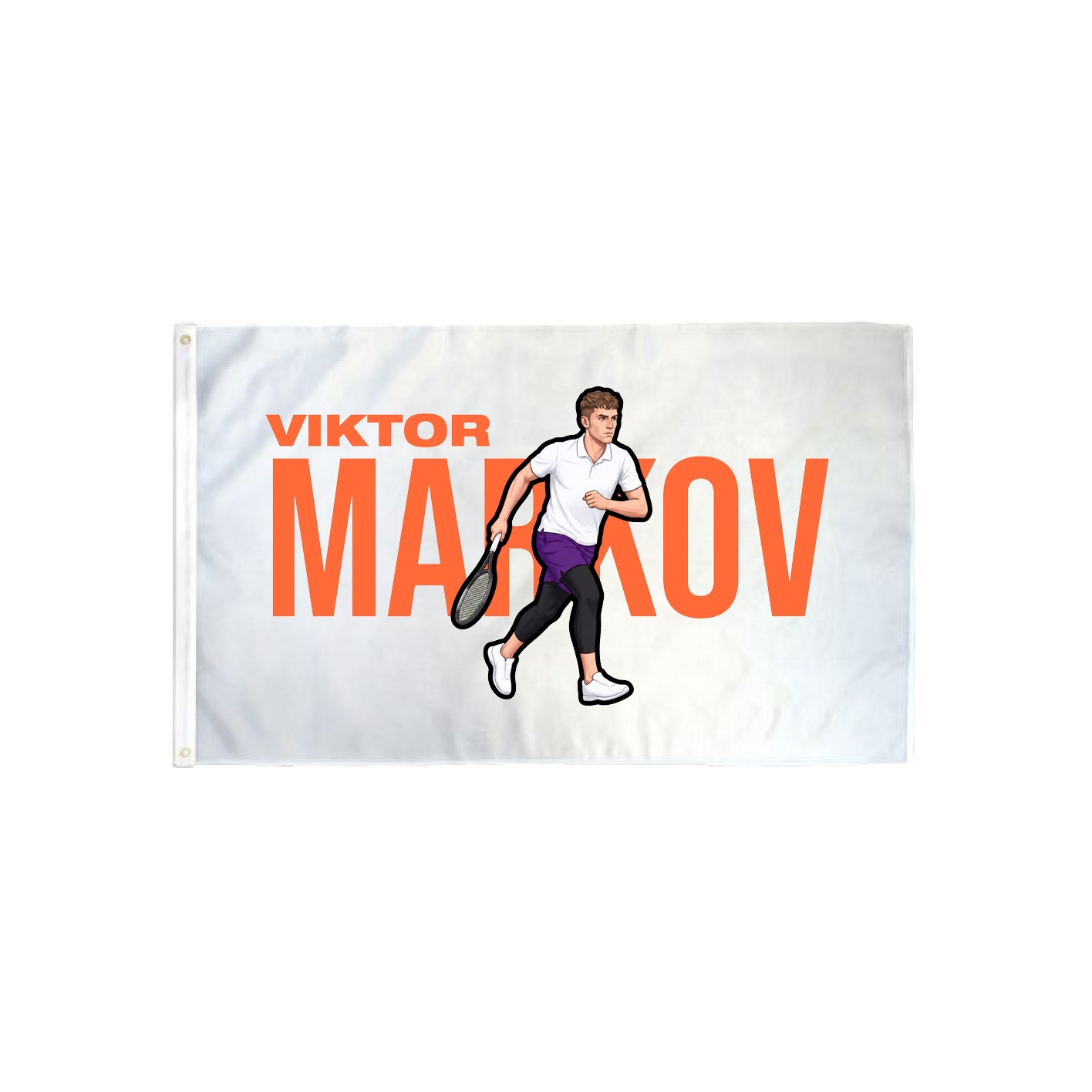 3x5 Flag — Player Name in Classic