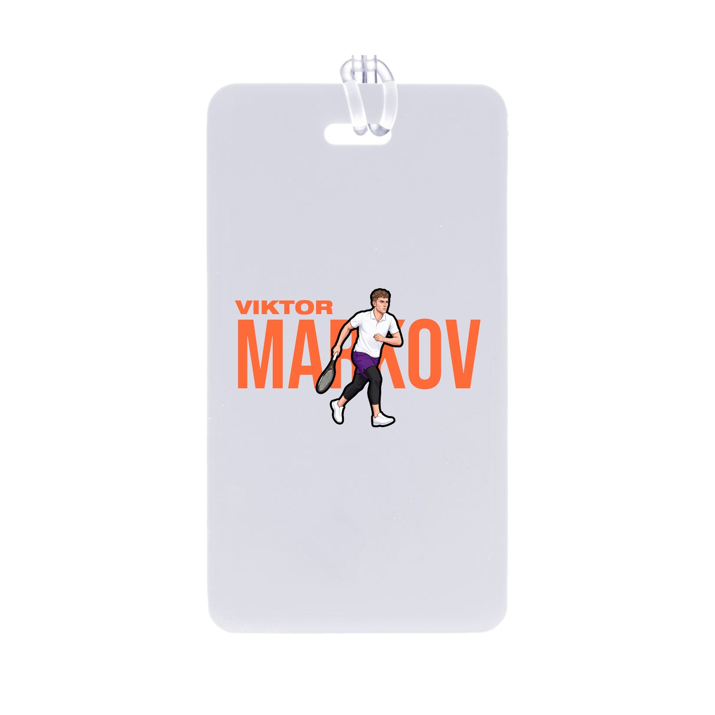 Bag Tag — Player Name in Classic