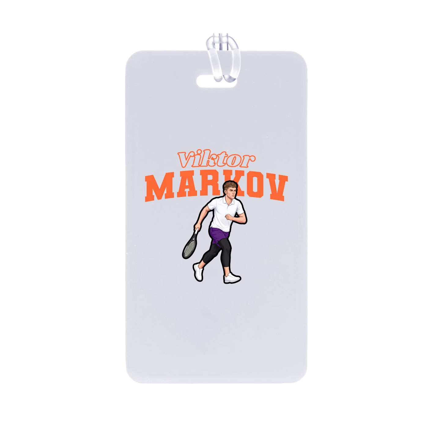 Bag Tag — Name Arch in Classic