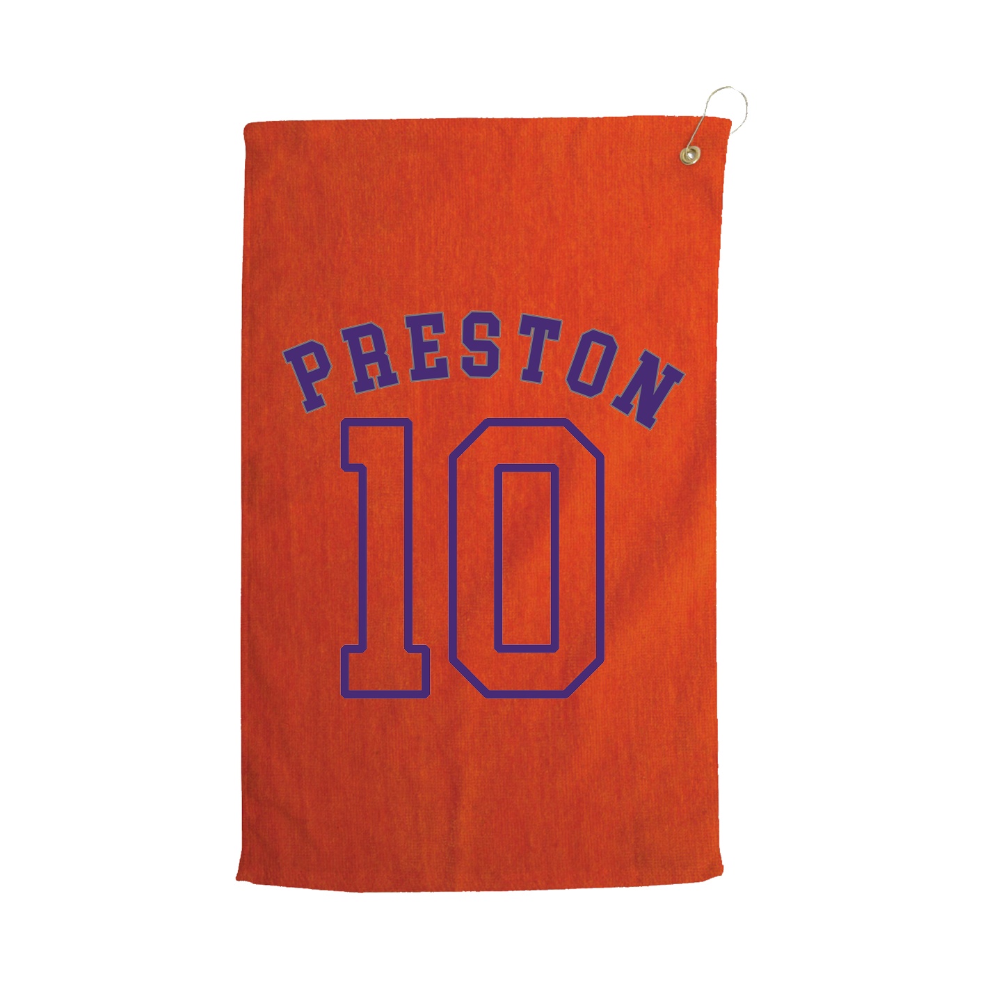 Golf Towel — Shirsey Arch in Orange