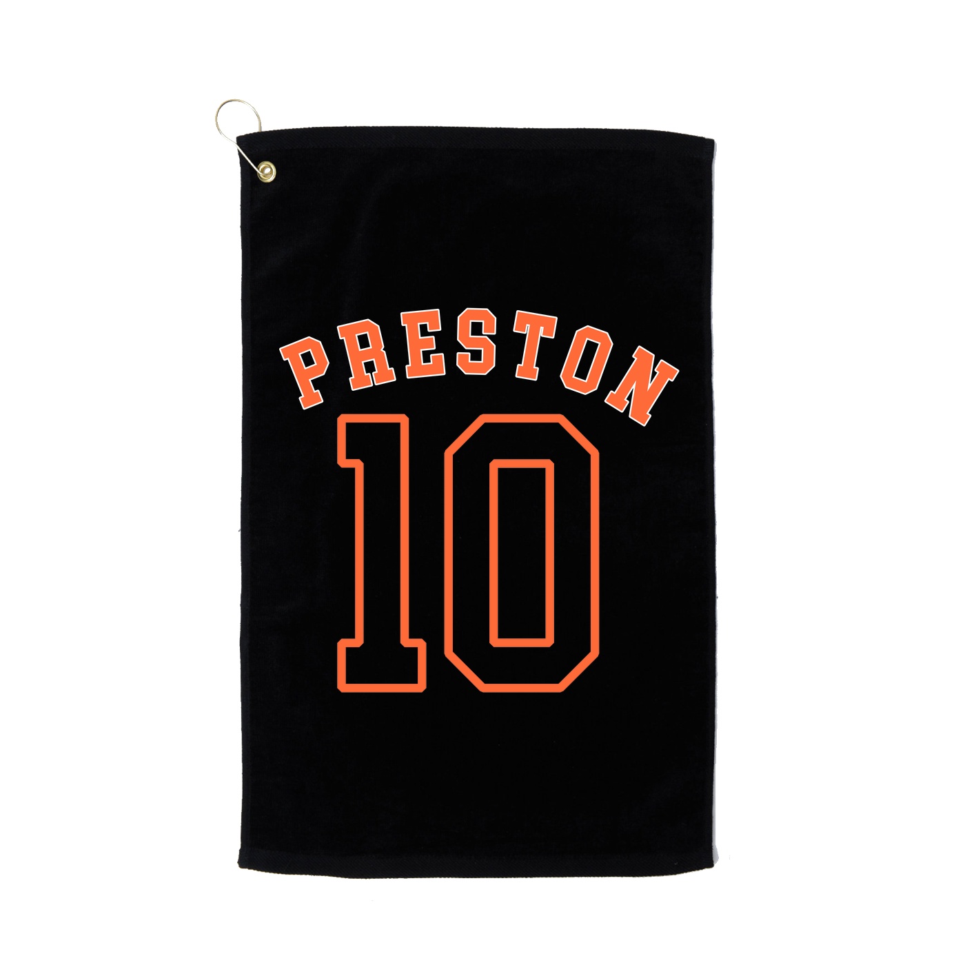 Golf Towel — Shirsey Arch in Black