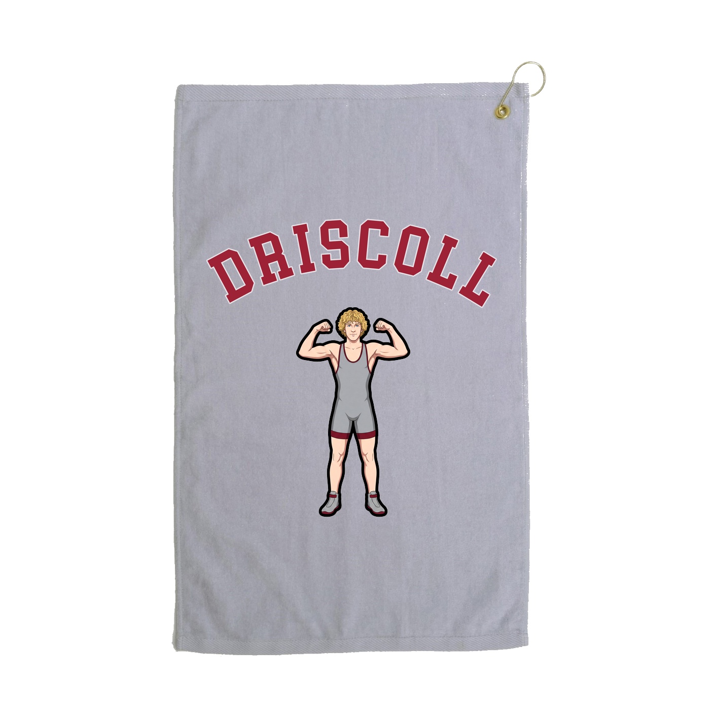 Golf Towel — Shirsey Arch in Grey