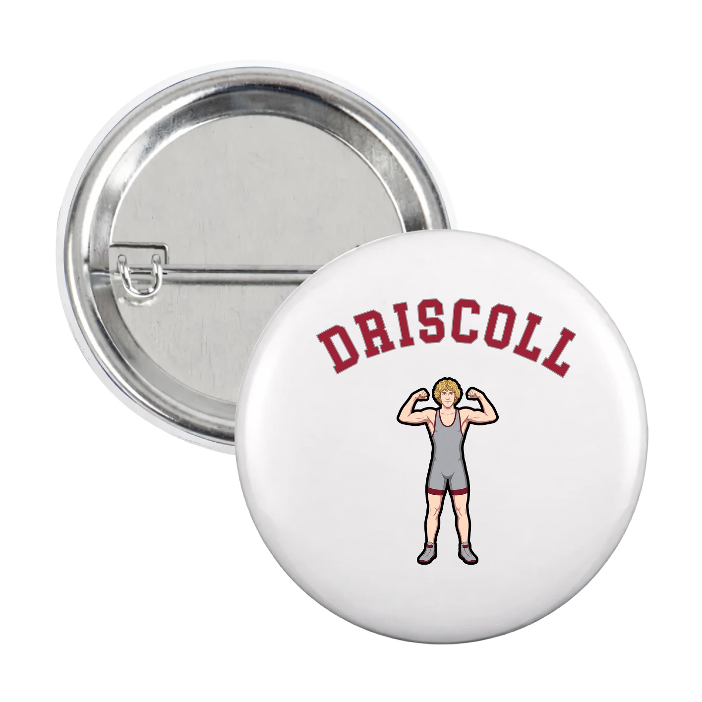 Game Day Button — Shirsey Arch in White