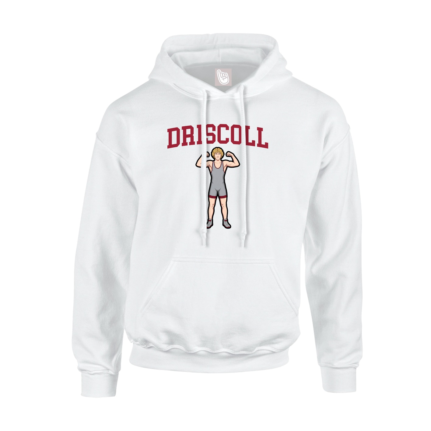 Youth Hoodie — Shirsey in White