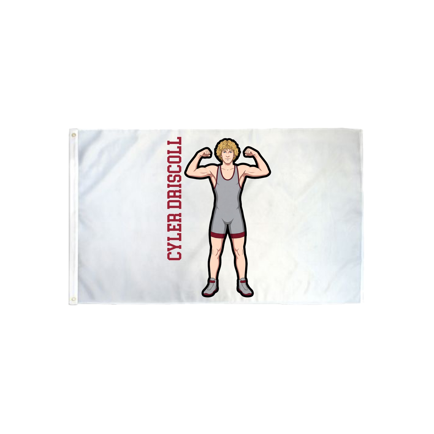 3x5 Flag — Name Vertical in Classic
