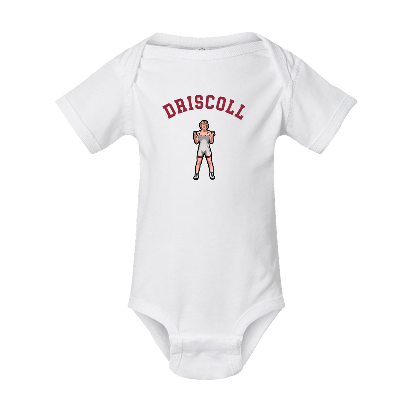 Baby Onesie — Shirsey Arch in White
