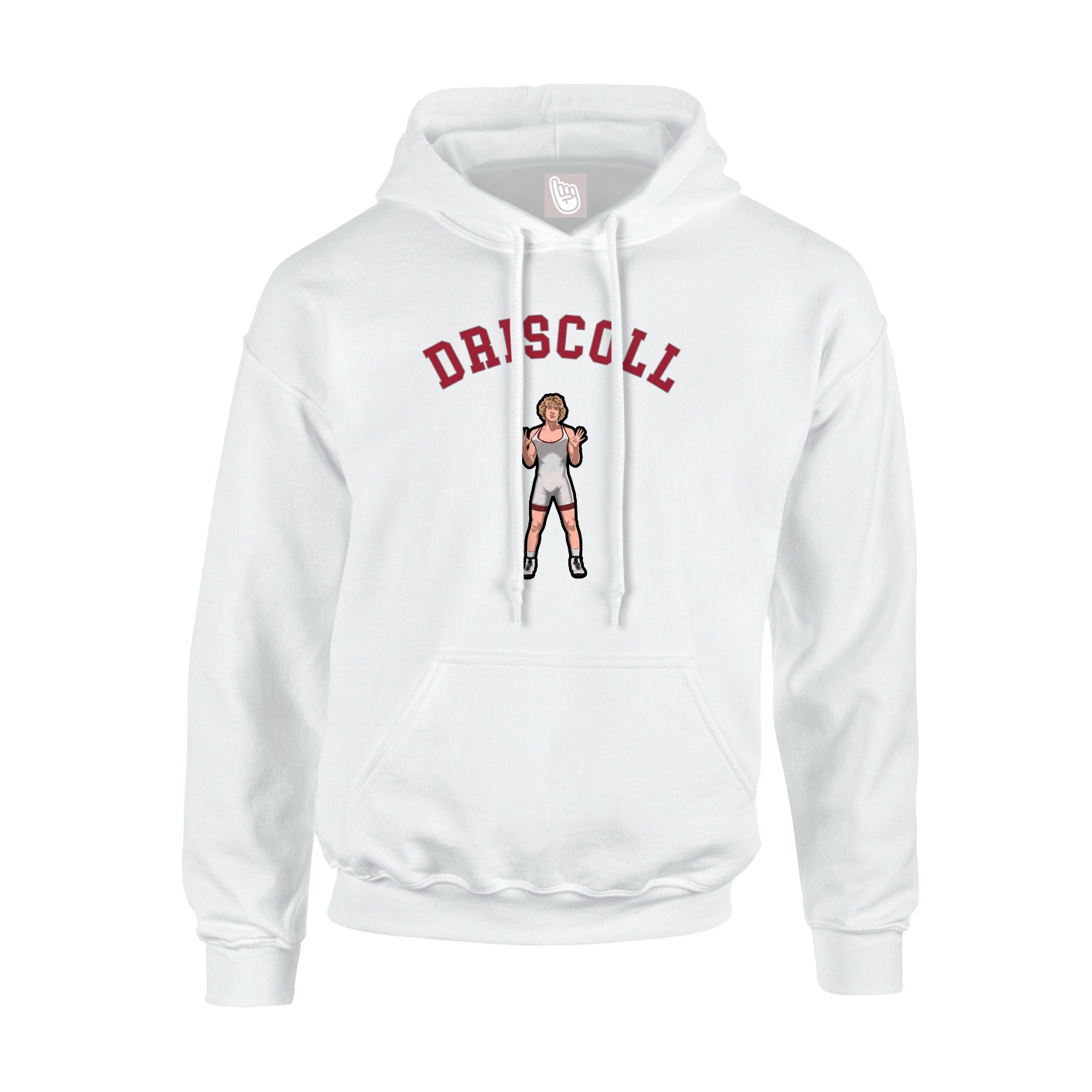Hoodie — Shirsey Arch in White