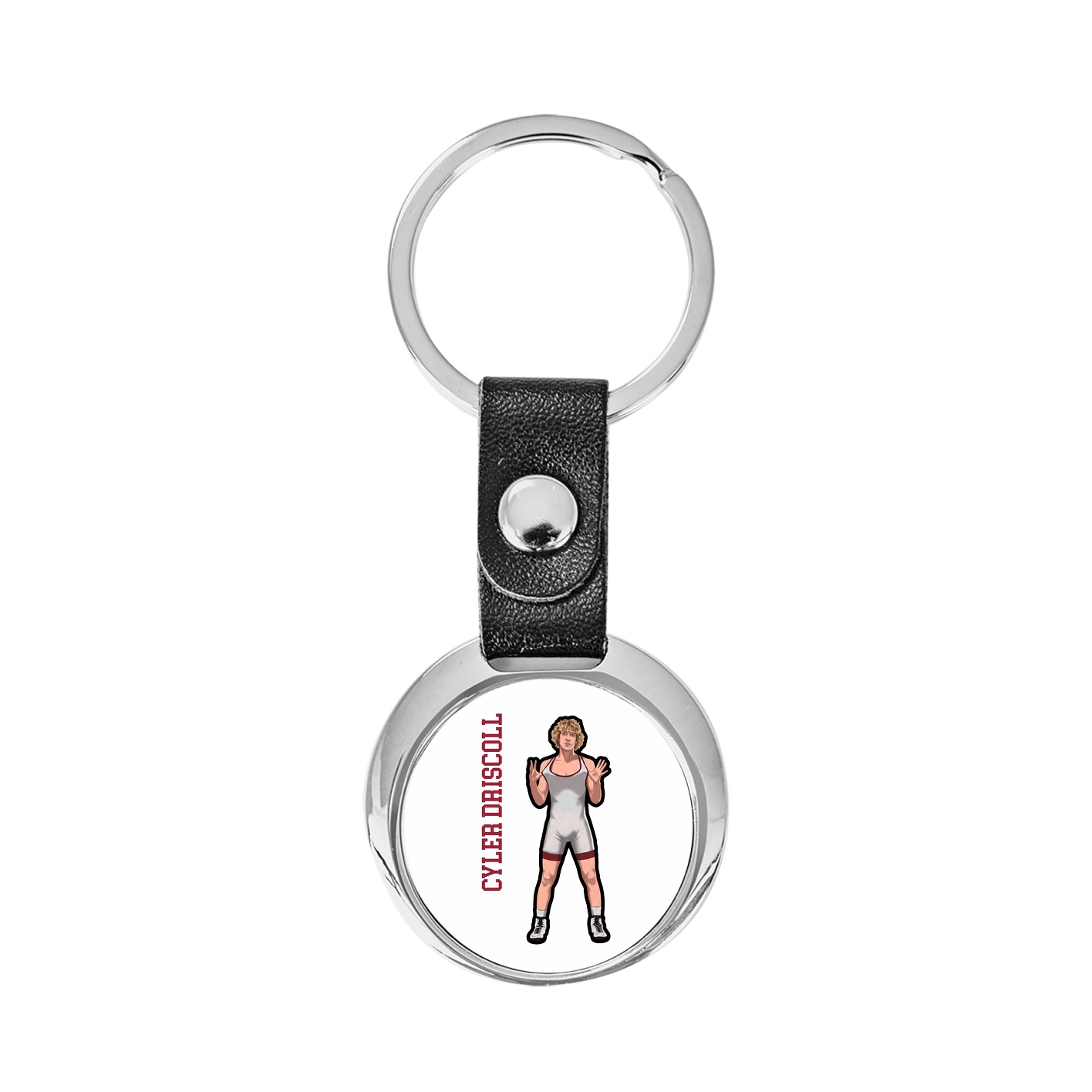 Key Chain — Name Vertical in Classic
