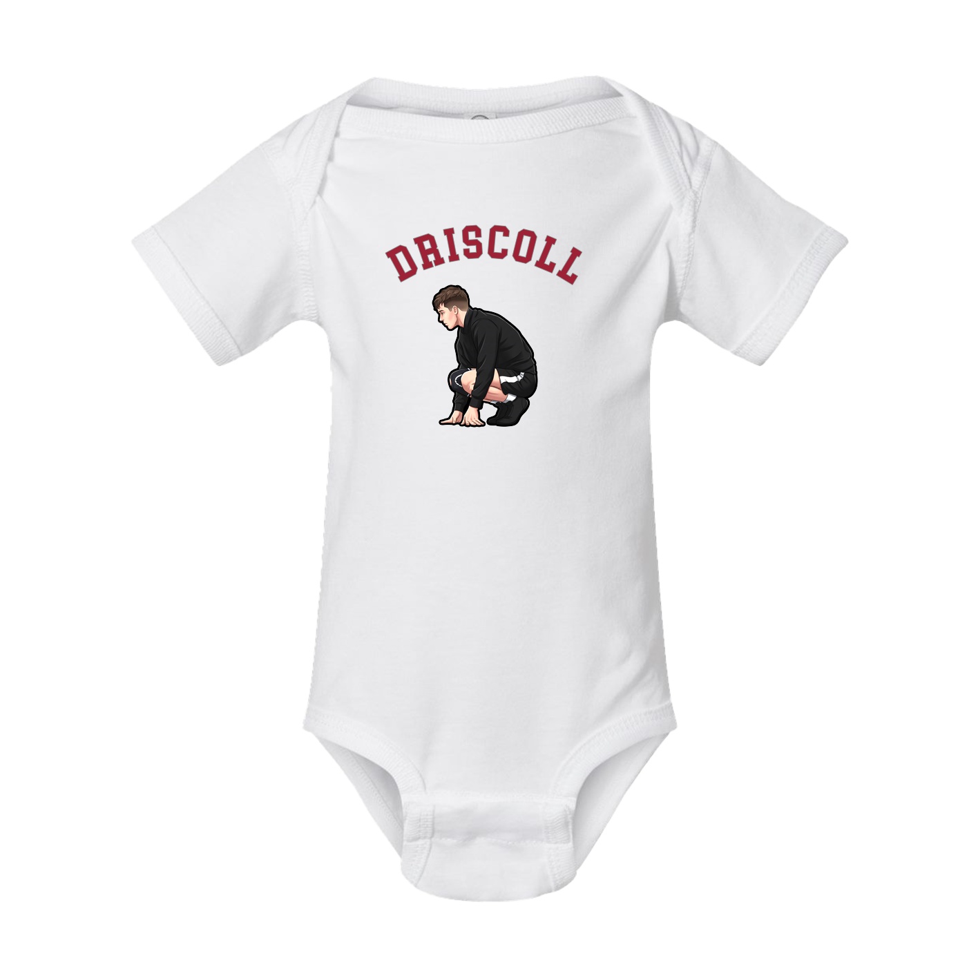 Baby Onesie — Shirsey Arch in White