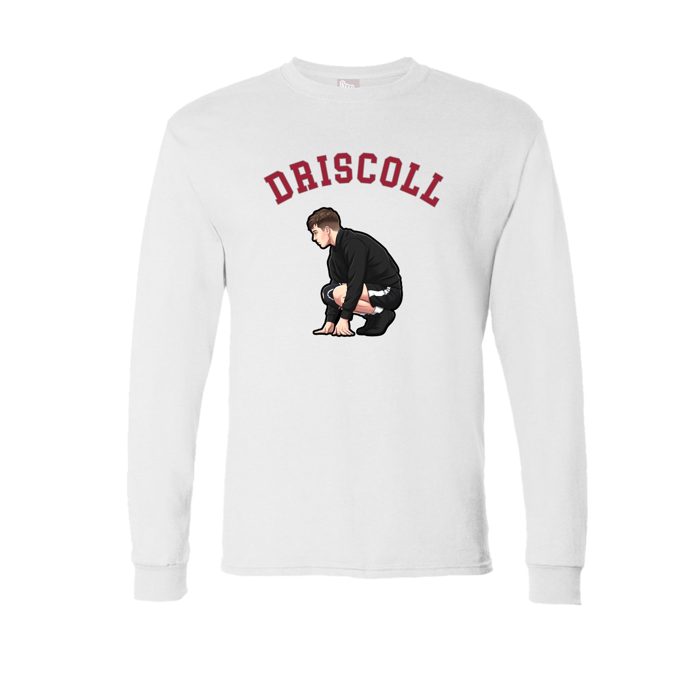 Long Sleeve Tee — Shirsey Arch in White