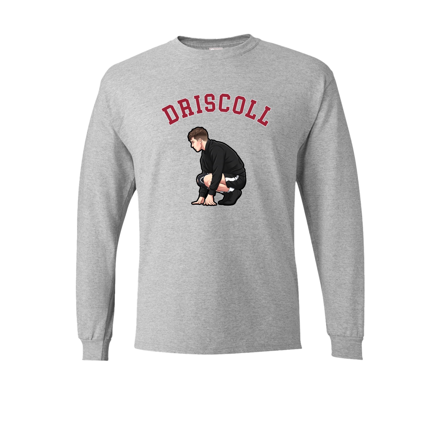 Long Sleeve Tee — Shirsey Arch in Grey