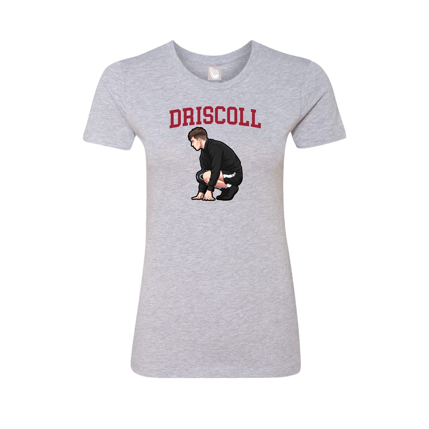 Fitted Women's Tee — Shirsey in Grey