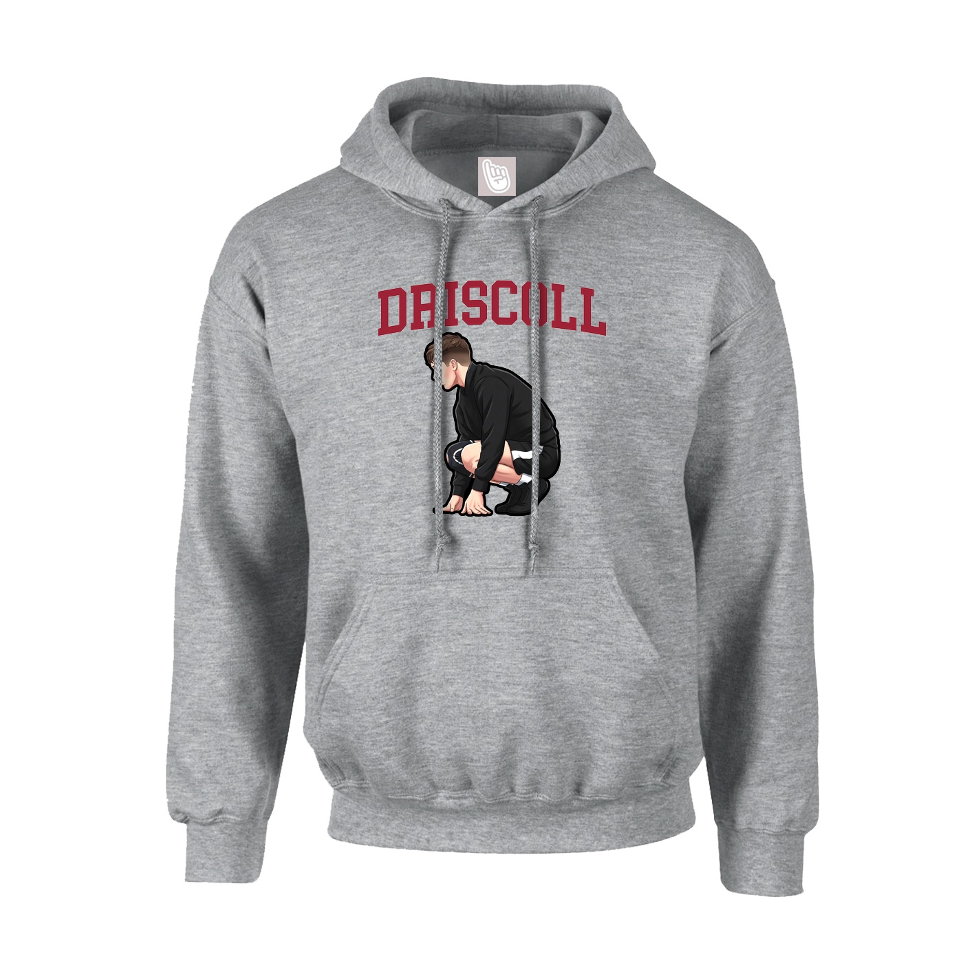 Hoodie — Shirsey in Grey